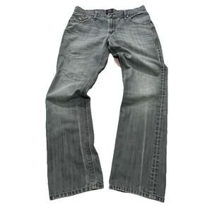 Rock Republic Mens Neil Jeans Straight‎ Leg Y2k Grunge R510293 34 x 32 Flap
